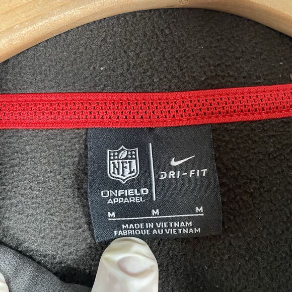 Tampa Bay Buccaneers Hoodie Men's Medium Nike NFL On Field Apparel Gray Athletic - Picture 2 of 5